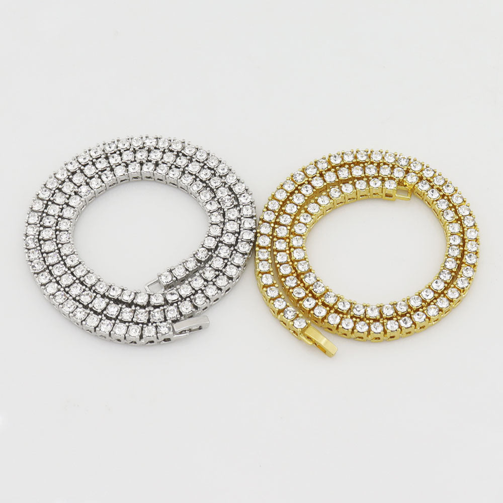 Cross-Border European and American Single-Row Diamond