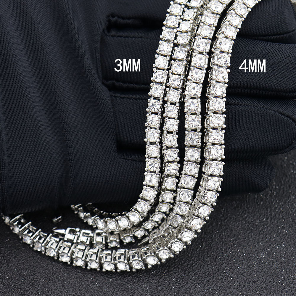 Cross-Border European and American Single-Row Diamond