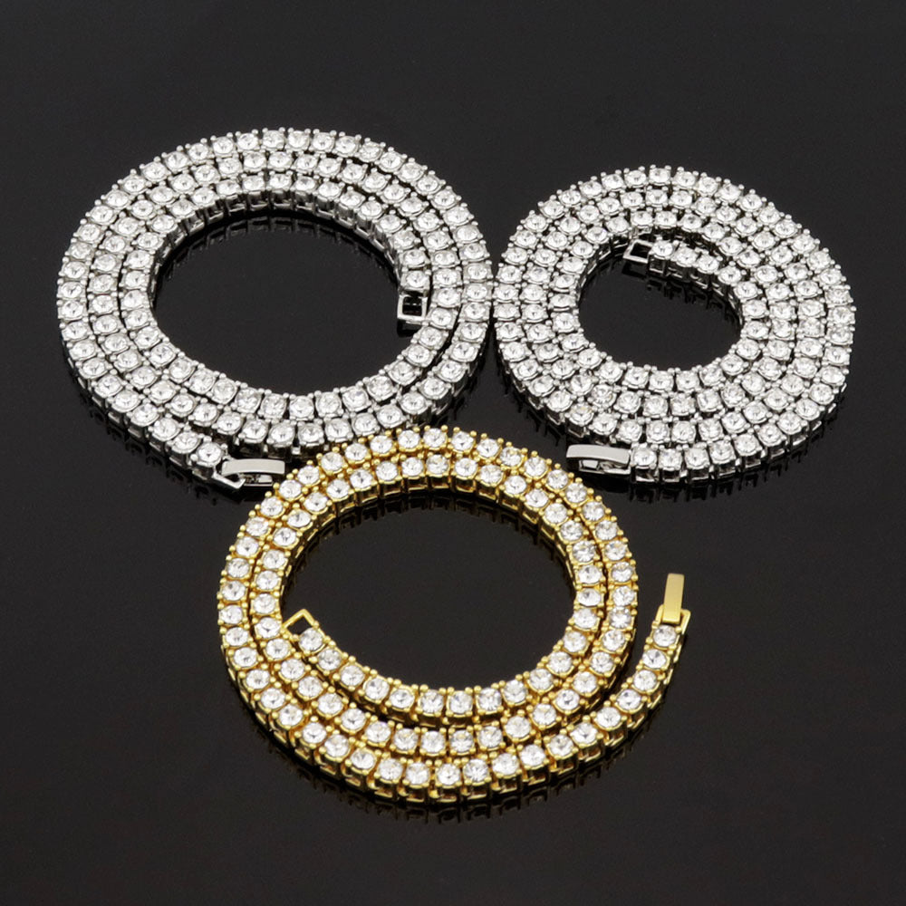 Cross-Border European and American Single-Row Diamond