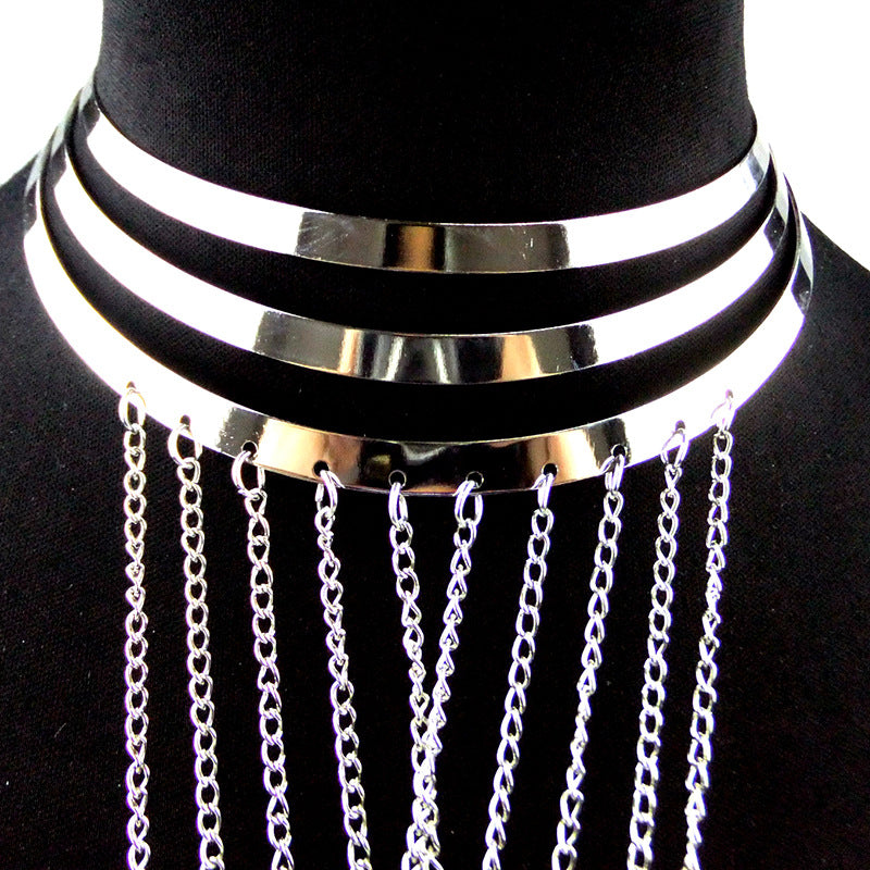 Gold Body Chain — Layered Chain Harness Jewellery