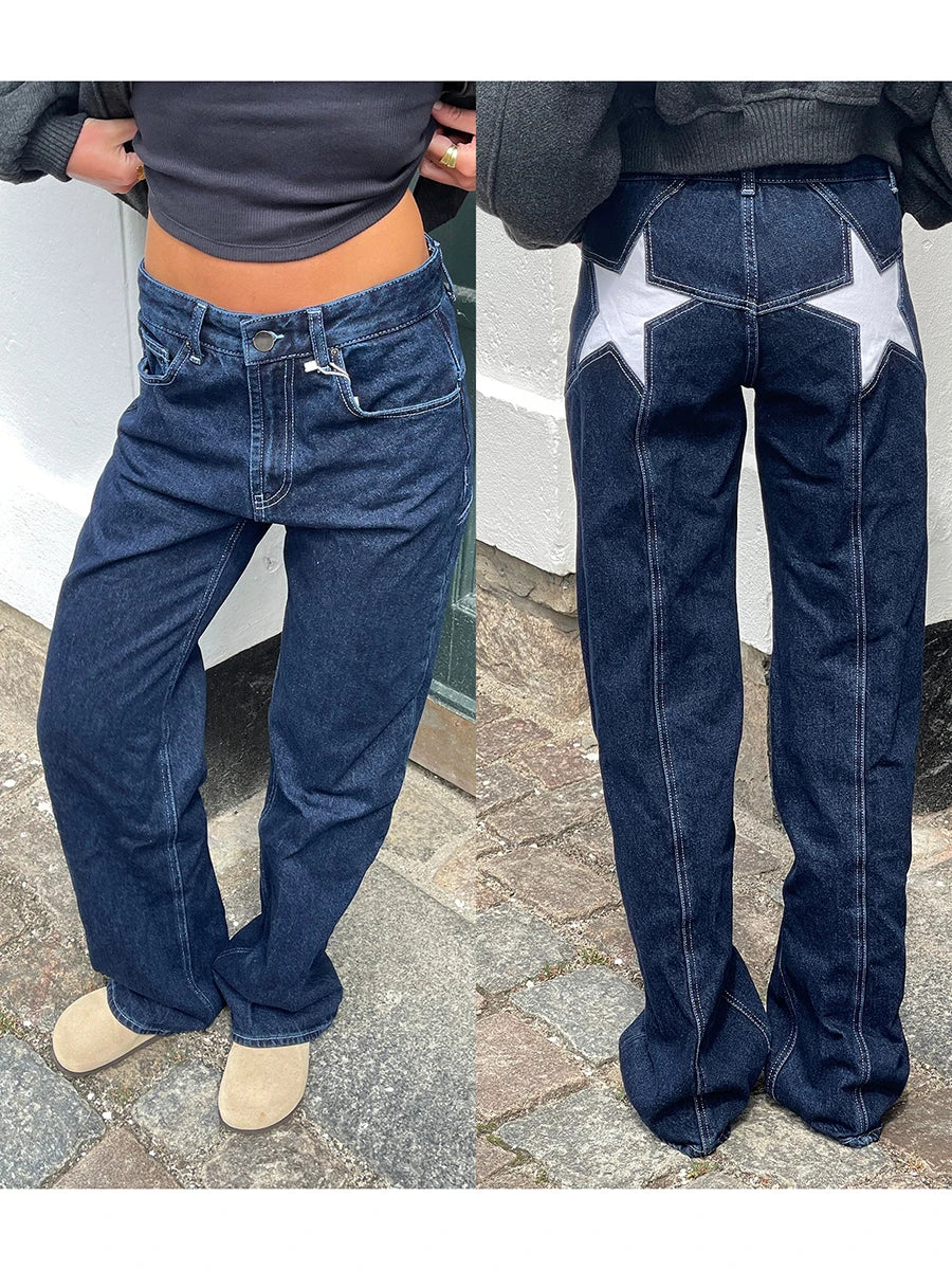 Women's Y2K Vintage Jeans Aesthetic