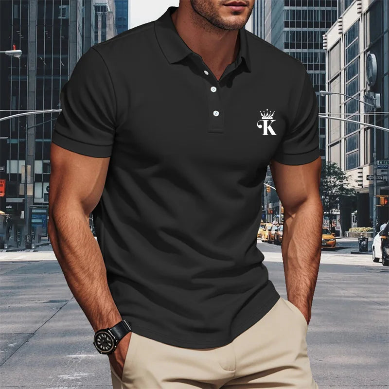 Men Polo Shirt Short Sleeve