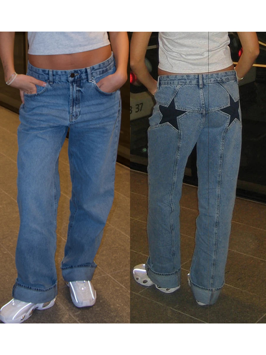 Women's Y2K Vintage Jeans Aesthetic