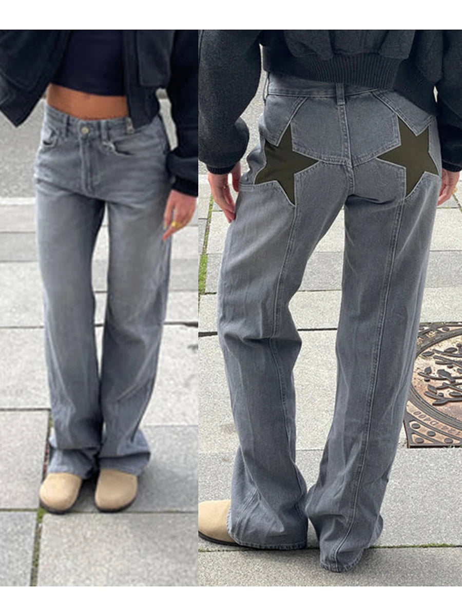 Women's Y2K Vintage Jeans Aesthetic