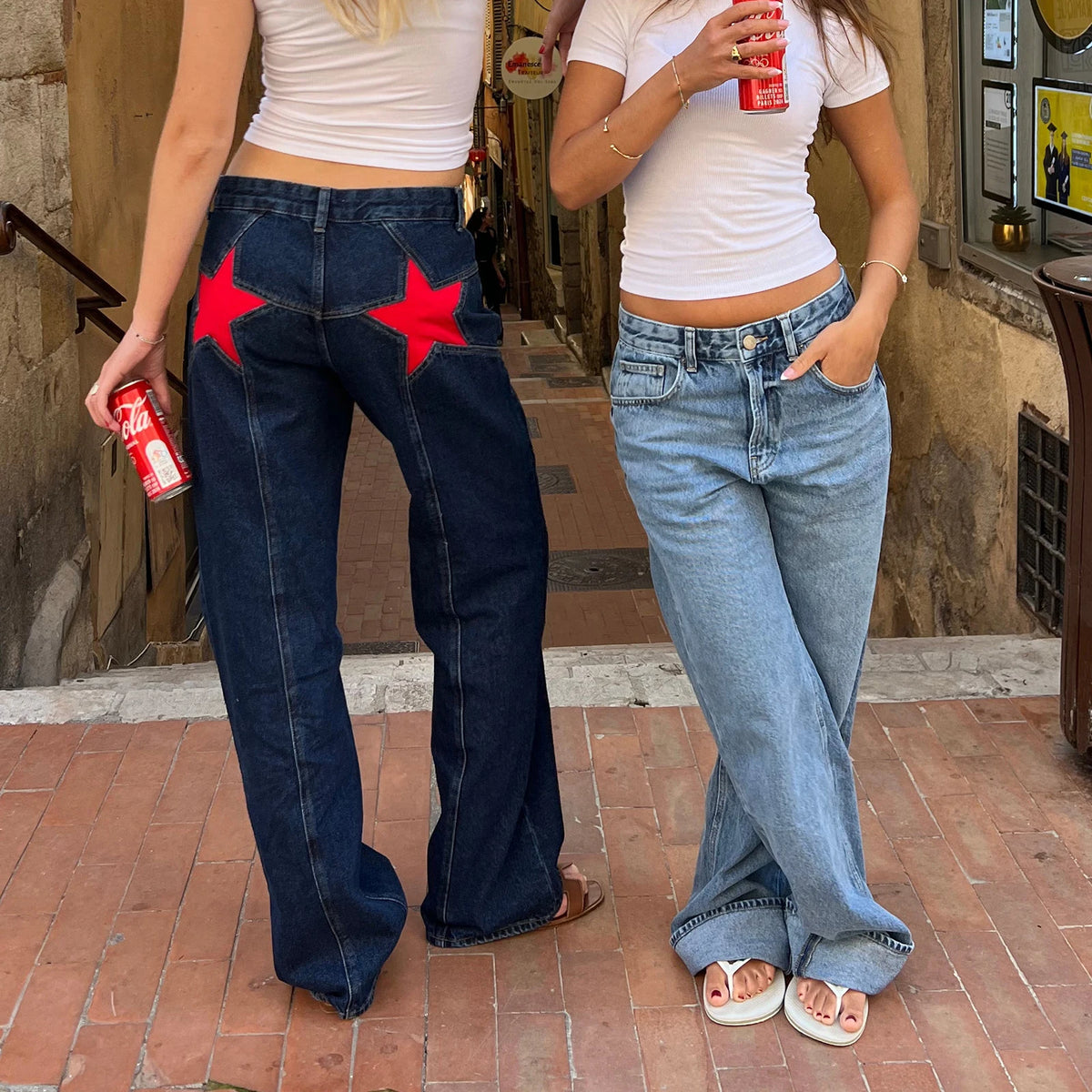 Women's Y2K Vintage Jeans Aesthetic