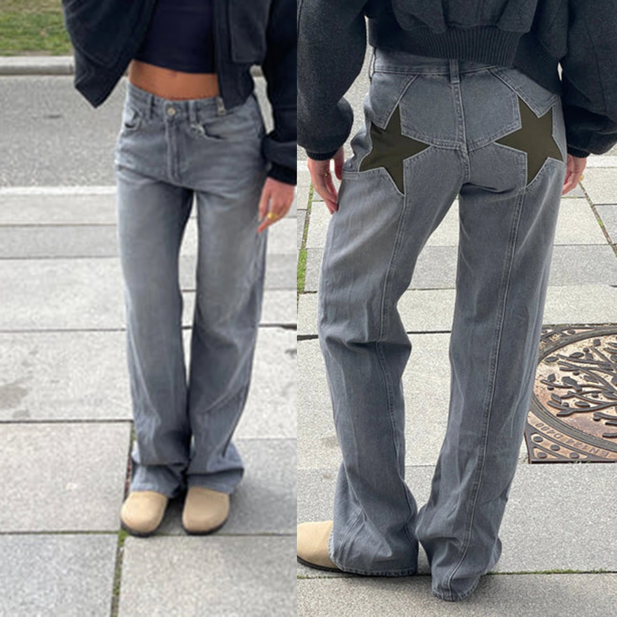 Women's Y2K Vintage Jeans Aesthetic