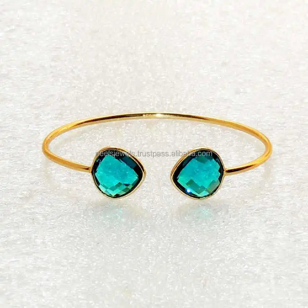Blue Apatite Quartz Gemstone