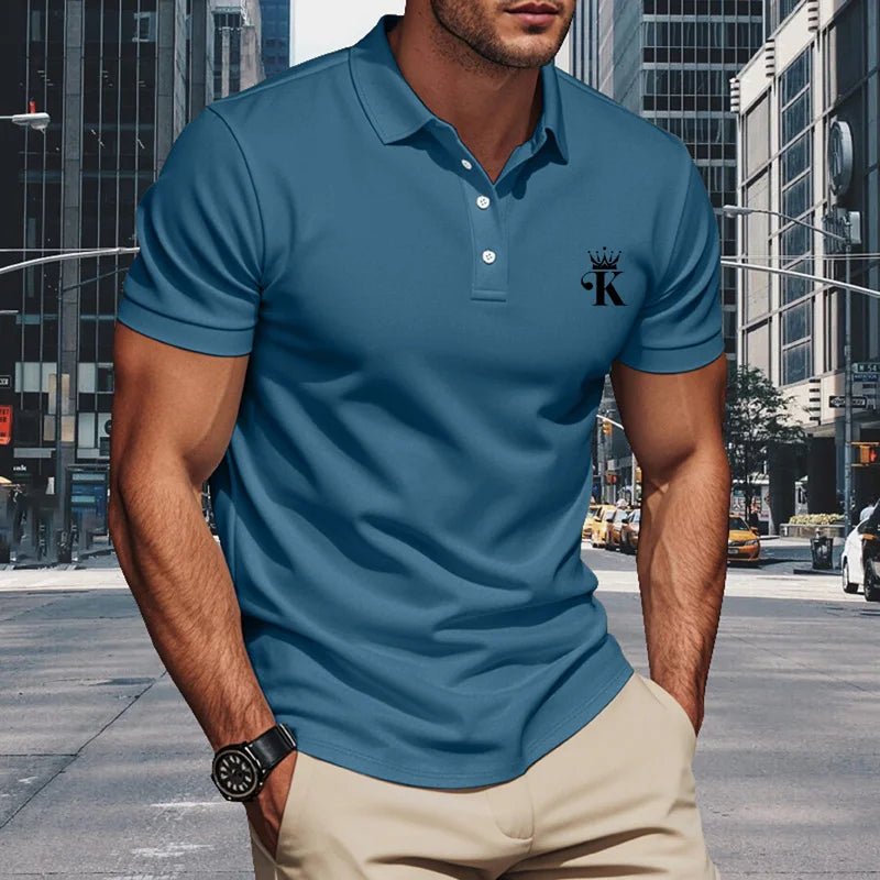 Men Polo Shirt Short Sleeve