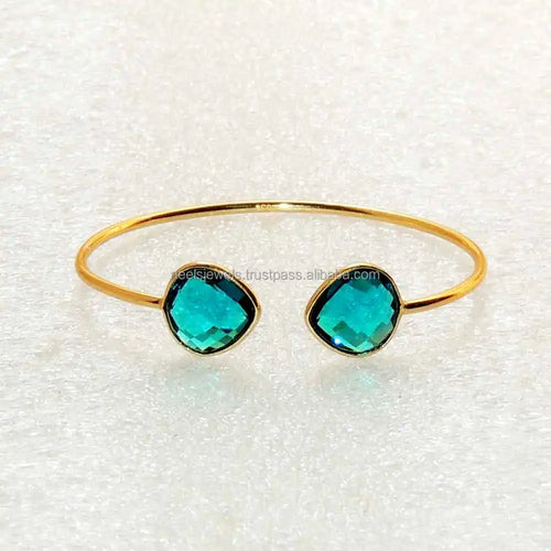 Blue Apatite Quartz Gemstone